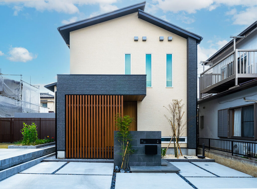 シンプルかつスタイリッシュに仕上げたかっこいい庭