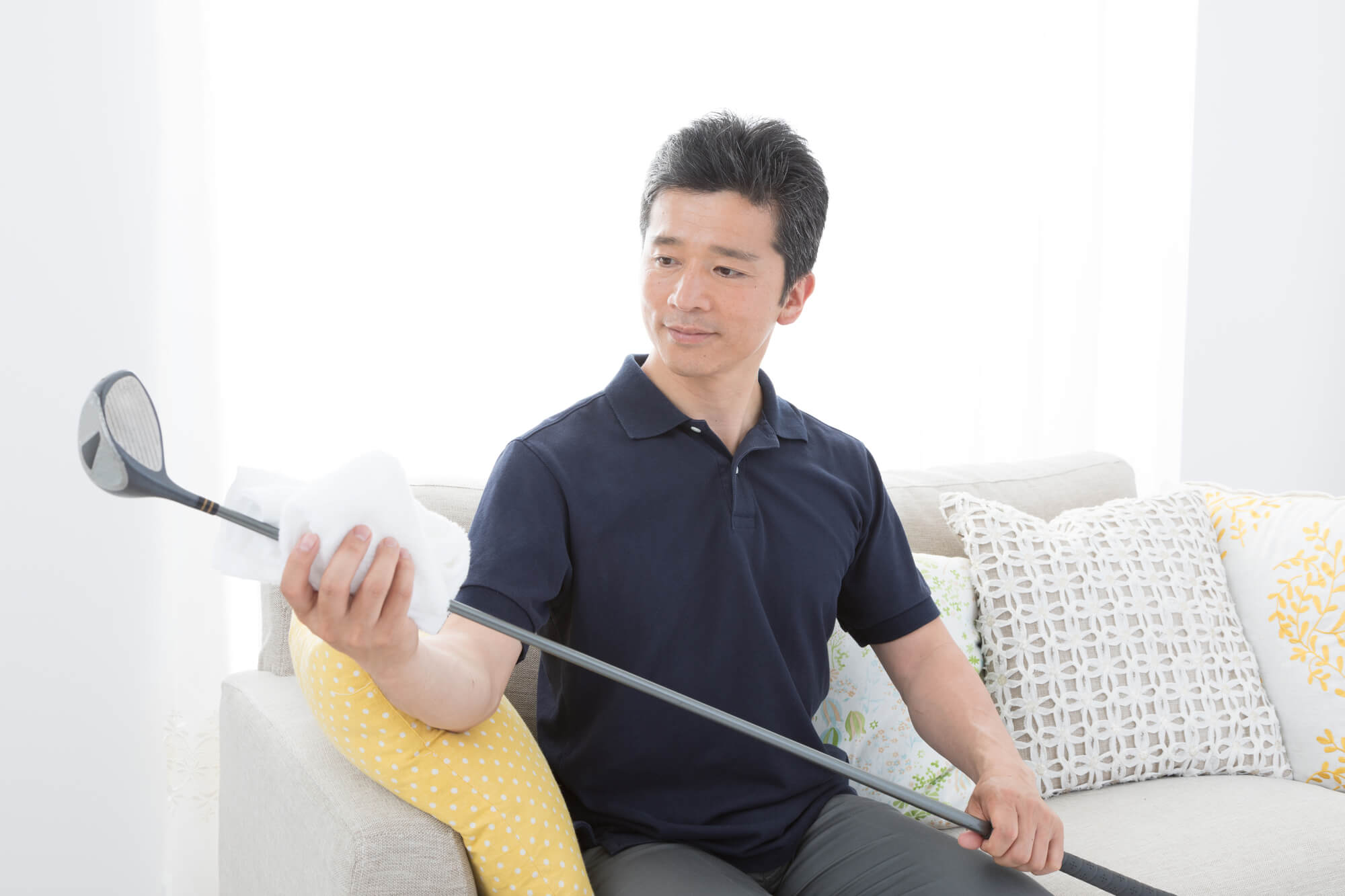 庭にゴルフ練習場をつくれば、心置きなく練習